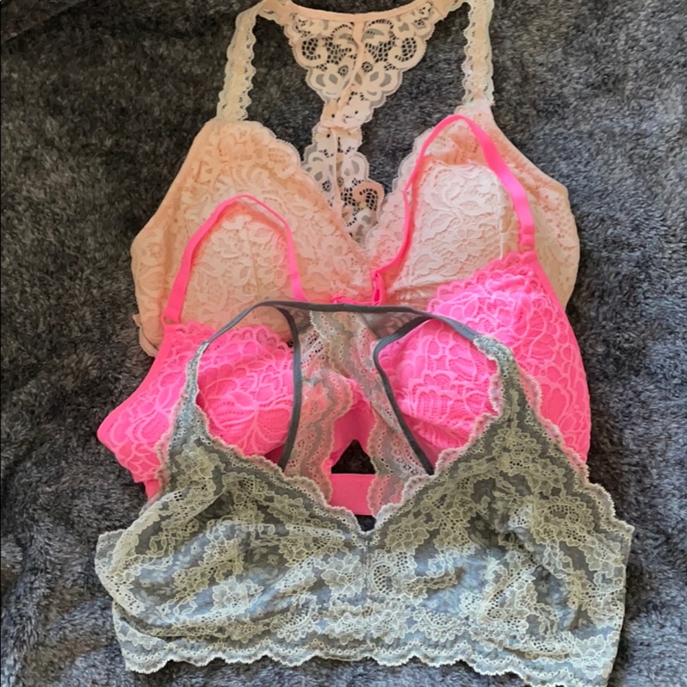 Bundle of 3 Bralettes